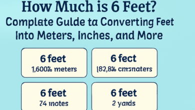 How Much is 6 Feet?
